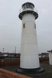 The Heugh lighthouse on The Headland in Hartlepool
