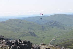 View from the top of The Cairnwell