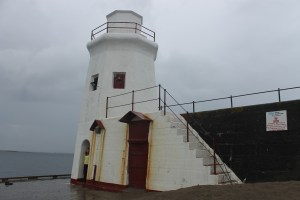 A lighthouse-esque beacon in Wick harbour