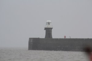 One of the two lighthouses at Avonmouth docks