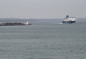 Arriving in Cairnryan