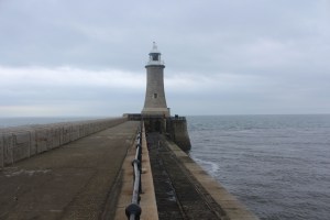 The lighthouse on Tynemouth pier