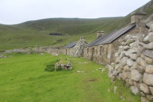 High street on Hirta