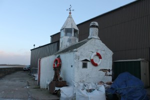 The old lighthouse at Glasson Dock