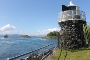 The beacon at Dunollie