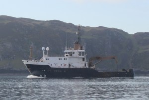 The Northern Lighthouse Board's vessel Pole Star