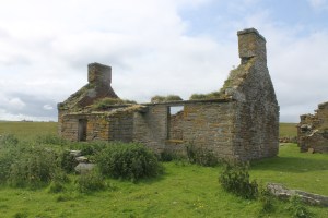 Just one of the derelict houses