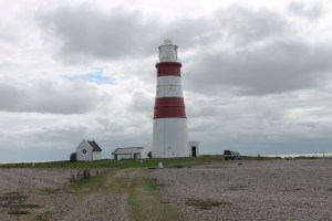 The lighthouse and its buildings