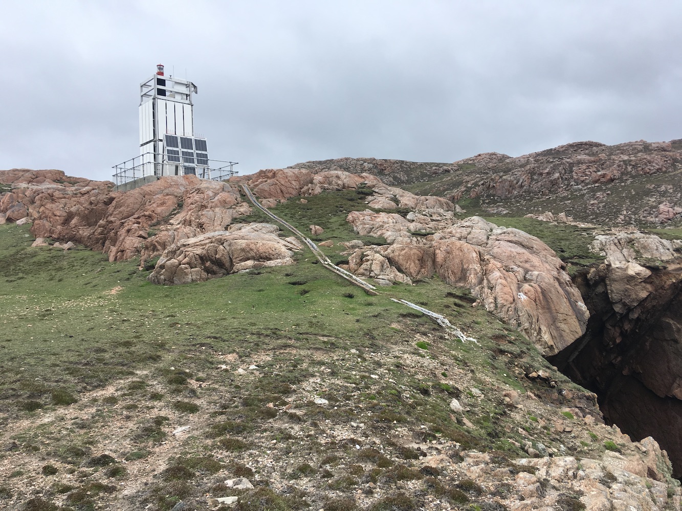 Muckle Roe from coast