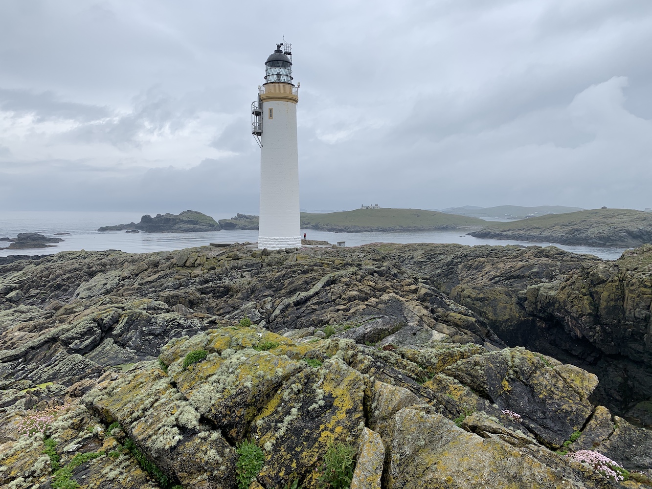 Out Skerries and shore station