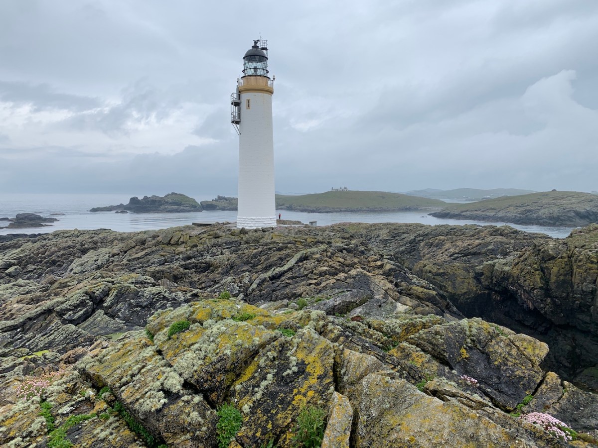 Out Skerries and shore station