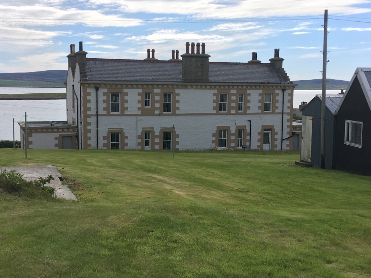 Sule Skerry shore station back