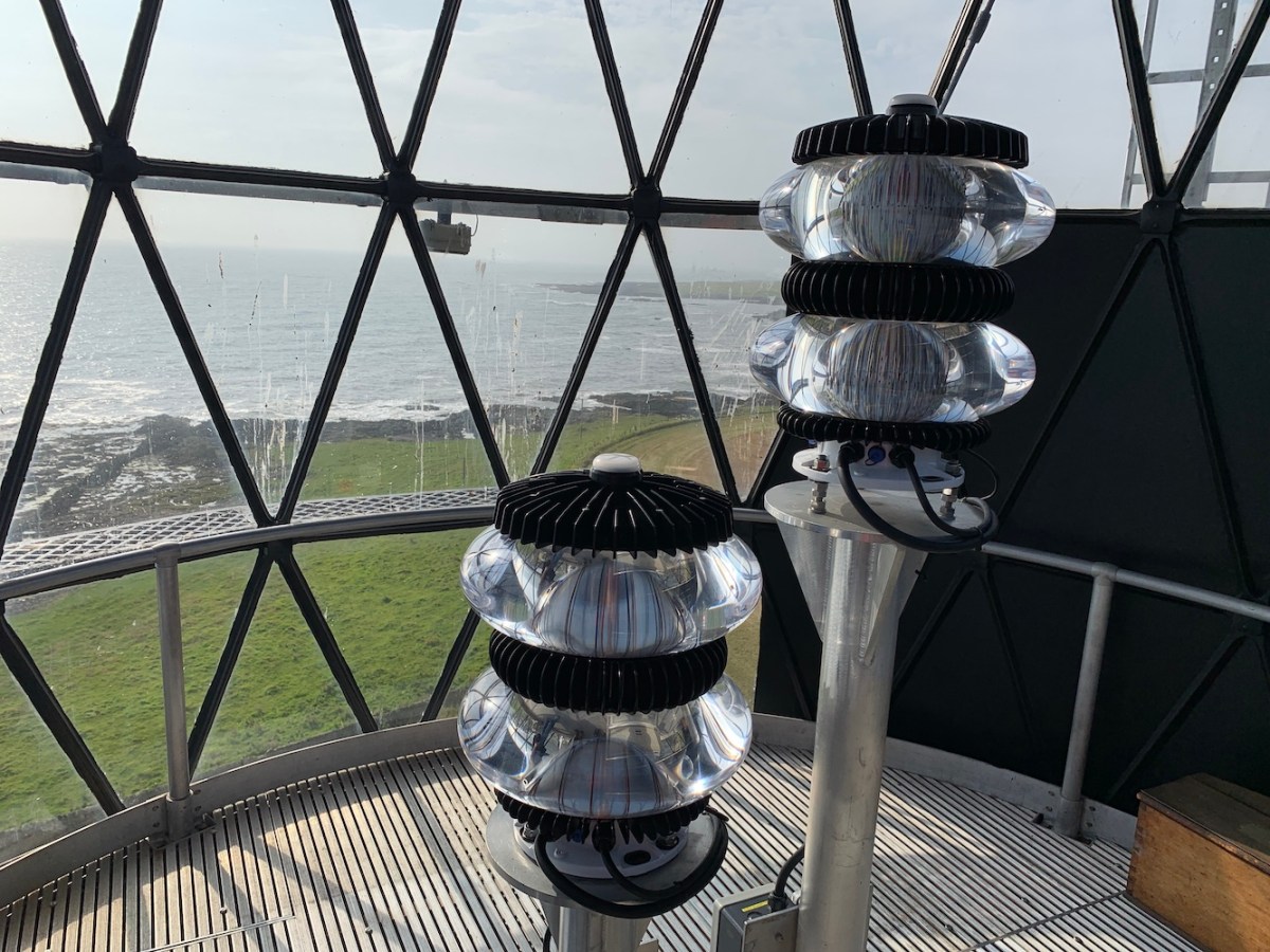 Scurdie Ness lamp room