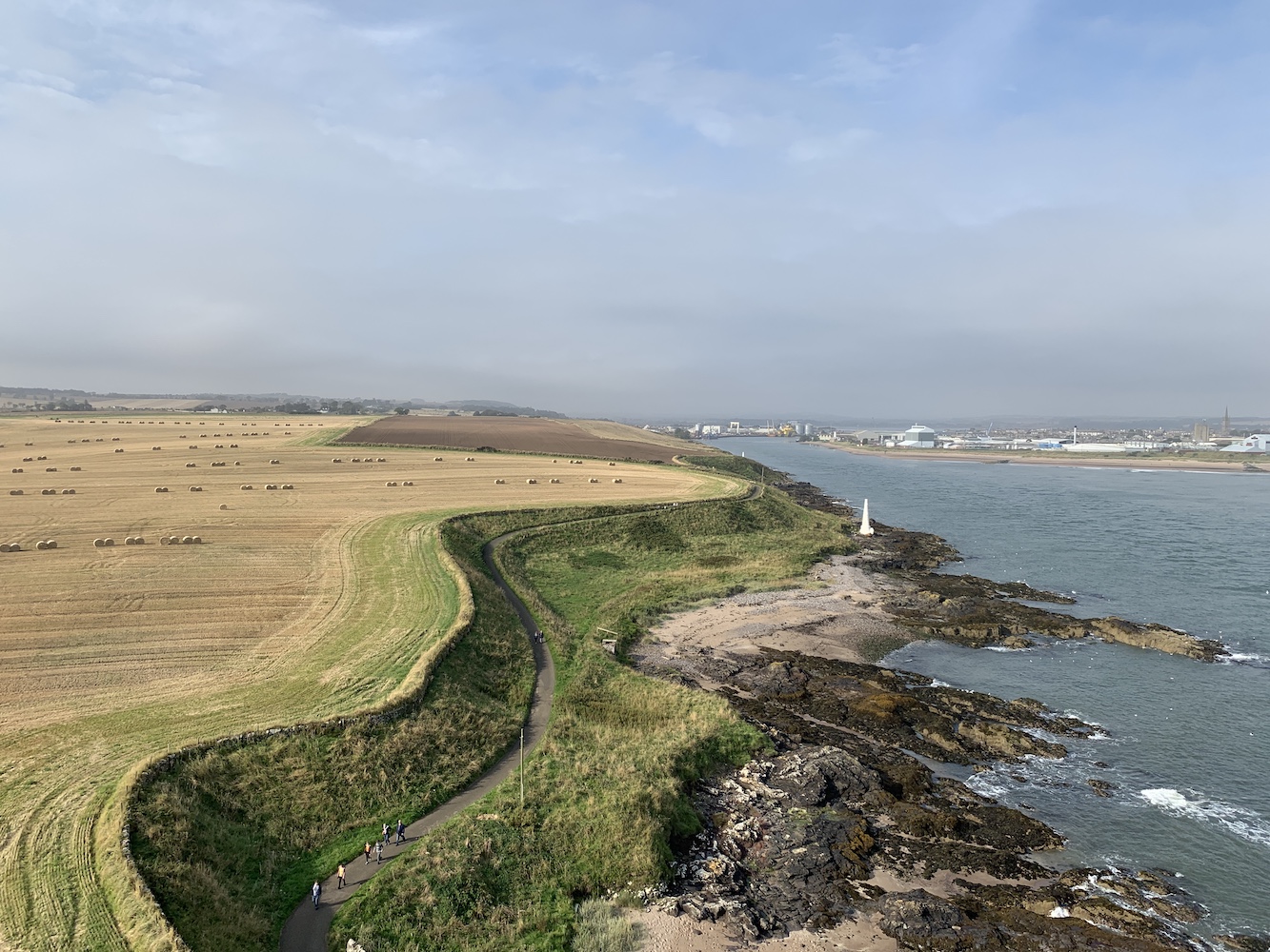 Scurdie Ness view from top